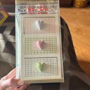 Heart Decorated Mini Drawer Set